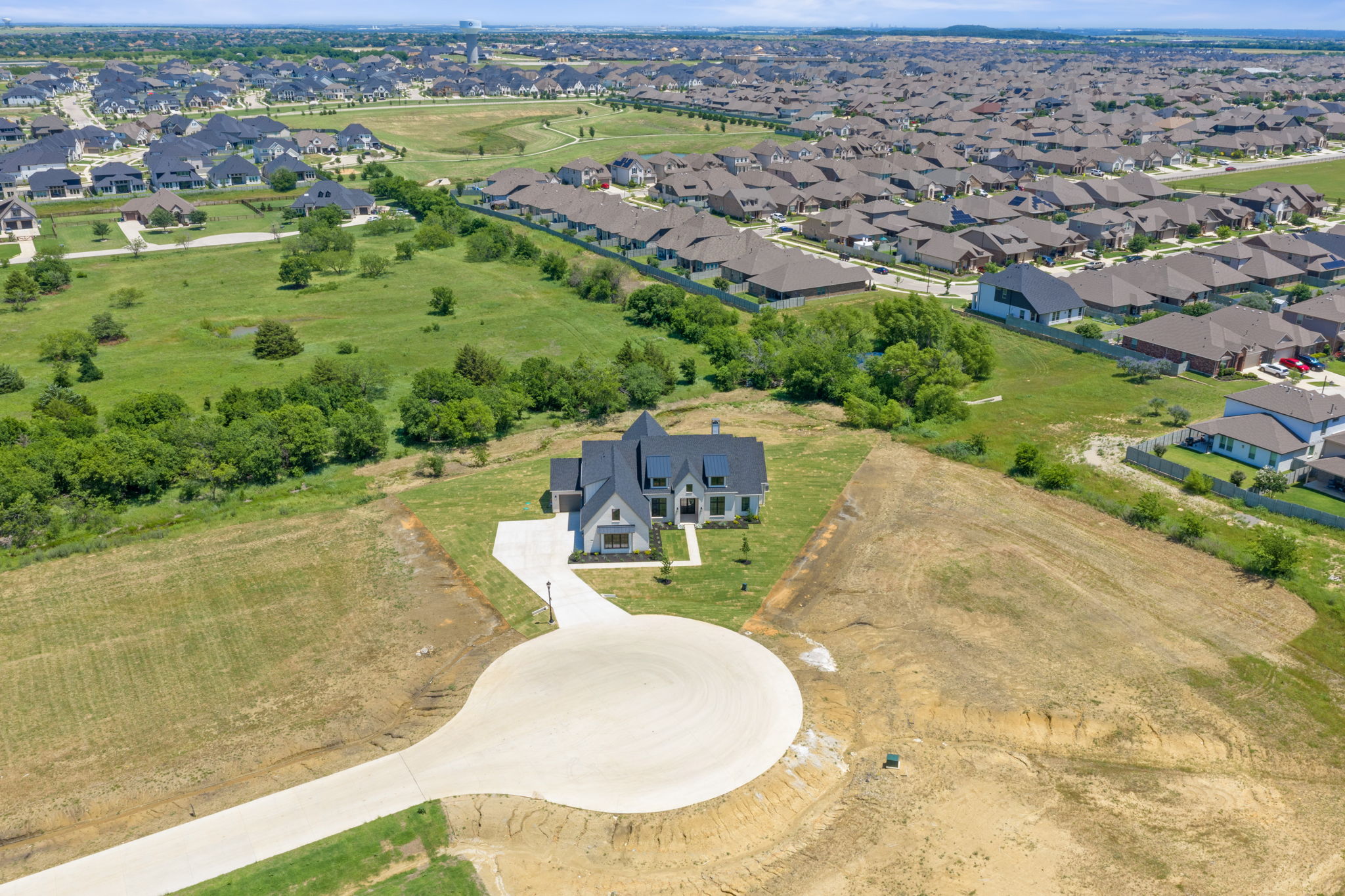 Acre homesite in the Northlake and Argyle ISD corridor